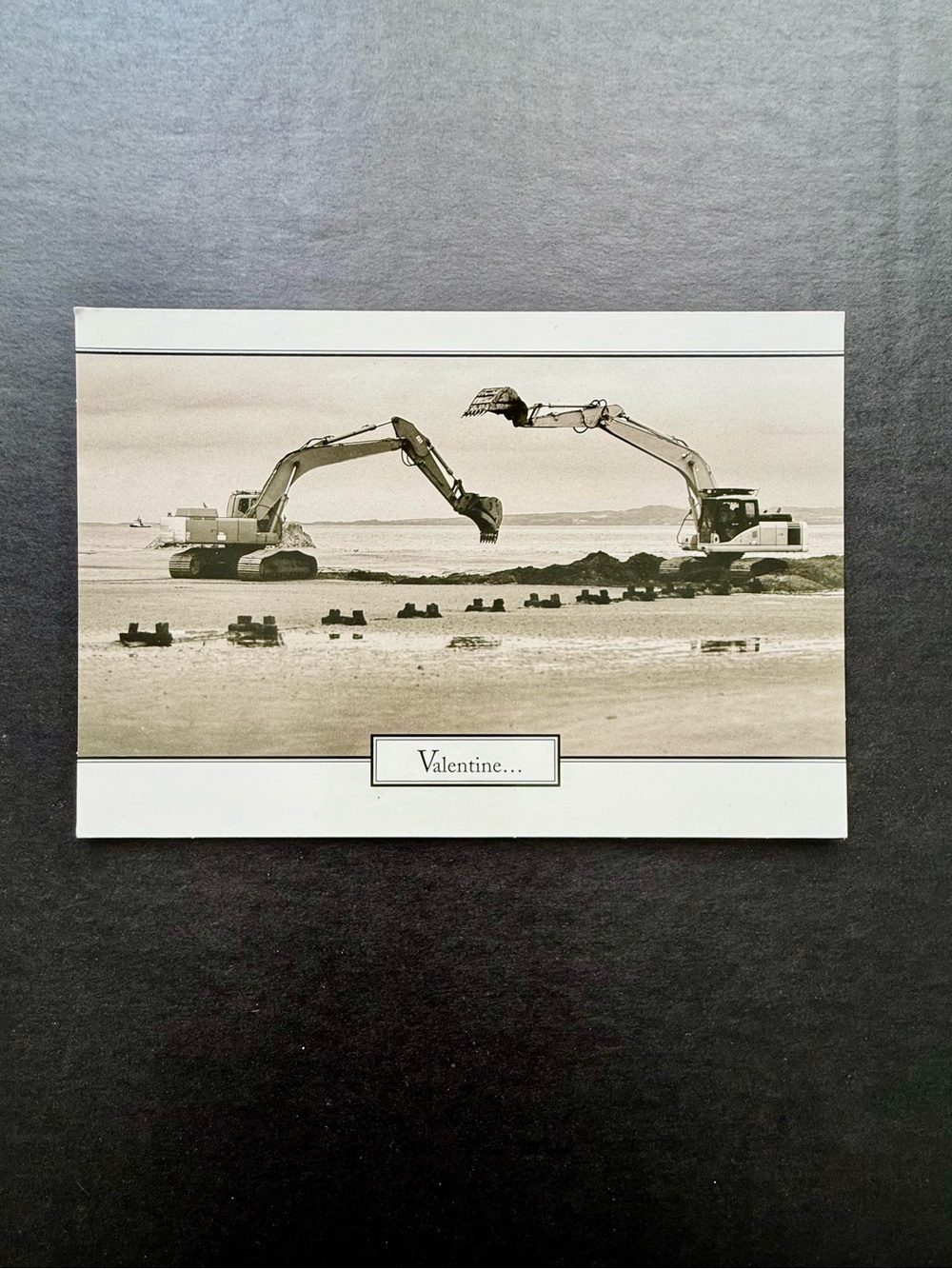 Vintage Liquors Storefront Sepia Photo Print Birthday card. - Picture 5 of 6